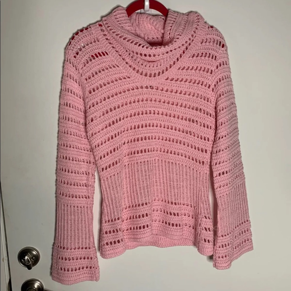 Baby pink sweater